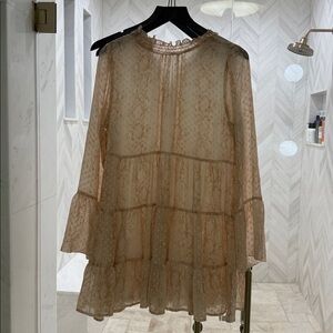 Altar'd State Lace Dress in Cream